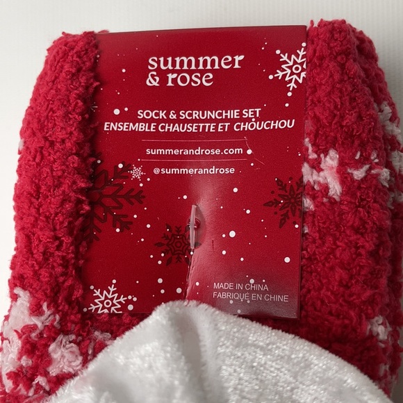 NWT Summer & Rose Sock & Scrunchie Set - Picture 3 of 4